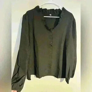 Women’s black dress top 3X